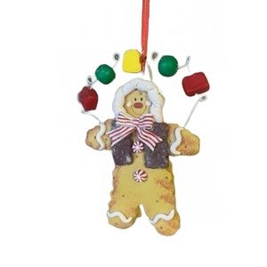 Moon Pie Ginger Bread Christmas Ornament 5” x 3.5”